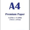 ✅ Rewritten Product Title:  Premium A4 Printer Paper – 105 GSM (28lb Bond / 70lb Text), Bright White – 100 Sheets – 8.3" x 11.7"